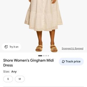 Cream Midi Dress